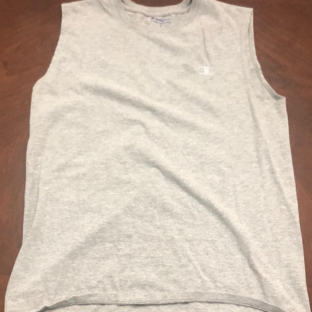 Men’s medium Champion Sleeveless tee shirt